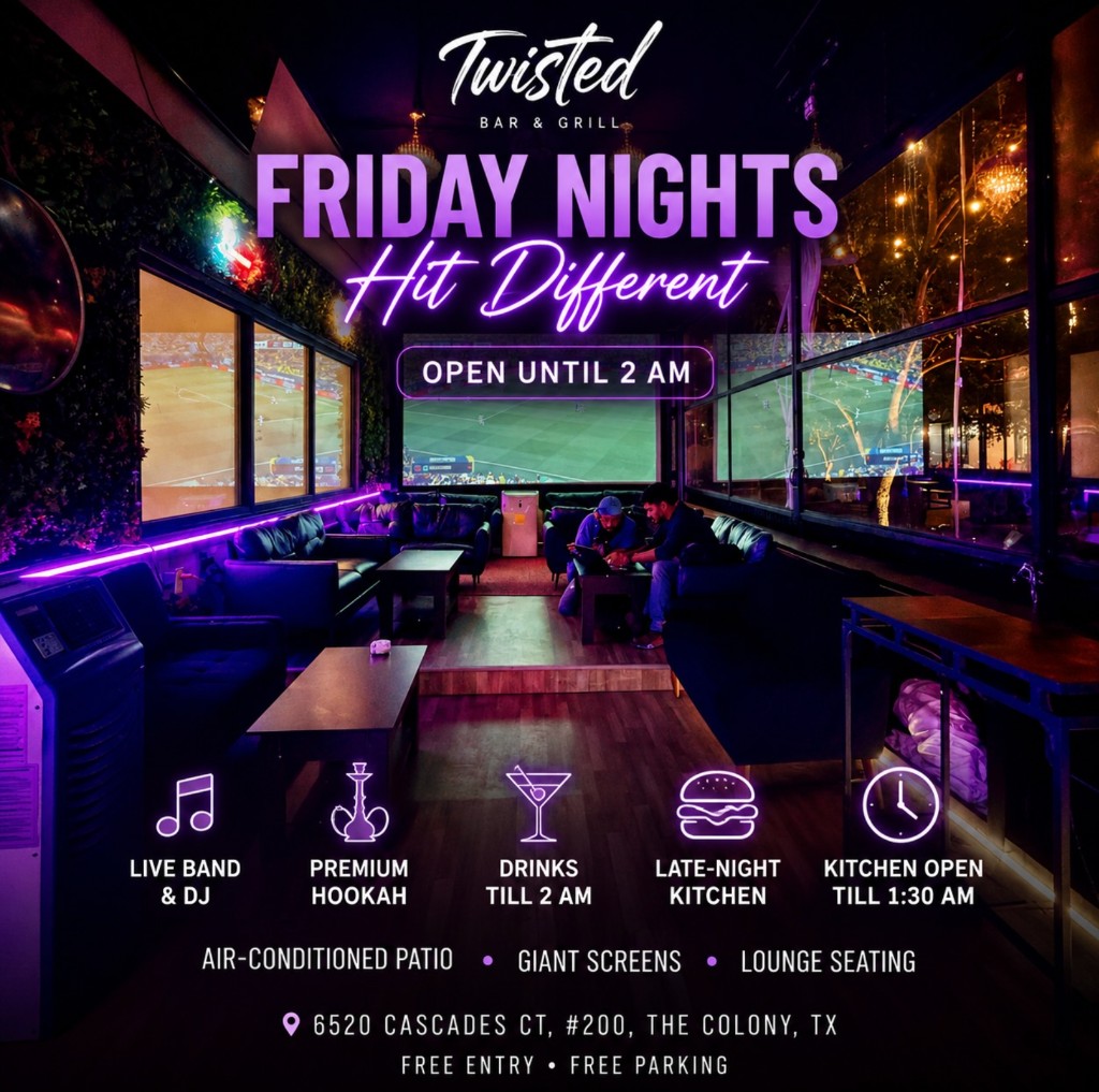 Friday Nights Hit Different at Twisted Bar and Grill